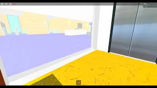 Lobby elevators at teknikk tower on roblox [upl. by Lapides]