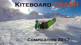 Kiteboard crash compilation 2017 [upl. by Zebadiah]