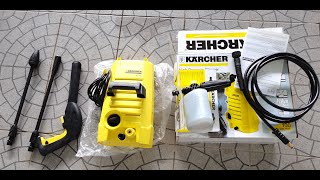 REVIEW WATER JET KARCHER K2 DAN TEST POWER [upl. by Henricks576]