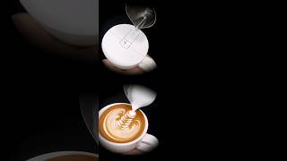 Teaching of Coffee Latte Art shorts [upl. by Nylsirk]