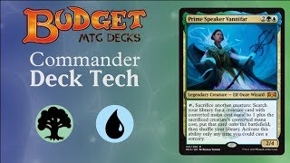 Budget Prime Speaker Vannifar  EDHCommander TOOLBOX [upl. by Aeslahc]