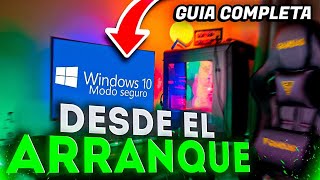 💻 Windows 10 💻 COMO ENTRAR al MODO SEGURO de WINDOWS 10 💿 Desde el arranque 💎GUIA COMPLETA [upl. by Mcgraw]