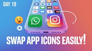 Change Any App Icon in Seconds [upl. by Nyrroc]