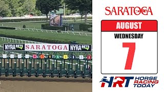 Saratoga Racetrack Picks Live Stream – August 7 2024 – Horse Racing Today [upl. by Oneida]