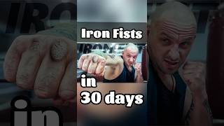 Iron Fists in 30 days  Ultimate Iron Fist Training boxingtraining boxing mma streetfighter [upl. by Peoples]