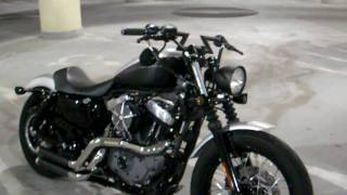 Custom 2008 Sportster Nightster Walkthrough [upl. by Lemuela]