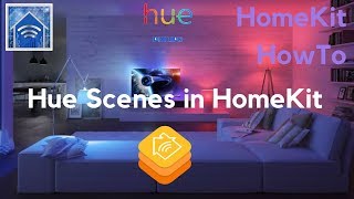 Phillips Hue Scenes in HomeKit [upl. by Morell476]