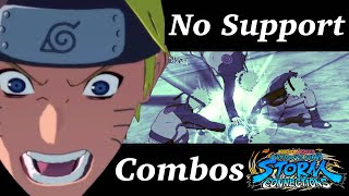 No Support Combos  Naruto Storm Connections [upl. by Jessa19]