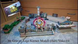 Mr Gravity Obeschelp Hub Lego Kirmes Modell  LDD LEGO RIDES 4 [upl. by Shishko]