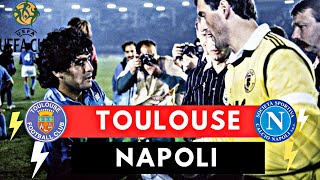 Toulouse vs Napoli 10 All Goals amp Highlights  1986 UEFA Cup [upl. by Hersch467]