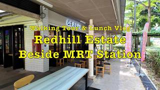 Redhill MRT Station Surrounding Estate Tour amp Lunch Vlog singapore lunch walkingtour food [upl. by Knobloch365]