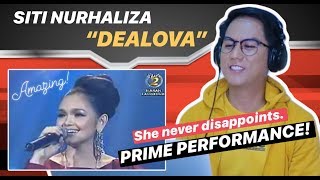 Siti Nurhaliza  Dealova LIVE  REACTION [upl. by Onyx]