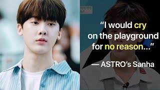 ASTRO’s Sanha Confesses He Suffered From Depression After Debut [upl. by Apthorp73]