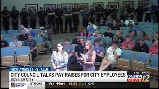 Bossier City Council talks pay raises for city employees [upl. by Notnirt]