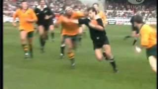 All Blacks vs Wallabies  1990 1st Test [upl. by Atterual612]