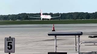 Westjet Swoop at Hamilton Airport Ontario Canada [upl. by Nisaj]