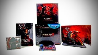 Ninja Gaiden 3 Collectors Edition Unboxing [upl. by Akiwak16]