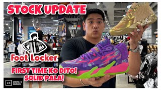 STOCK UPDATE SA FOOT LOCKER FIRST TIME KO MAKA PUNTA DITO PANALO PALA YUNG STORE [upl. by Odareg]