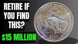 RETIRE IF YOU FIND THIS VERY EXPENSIVE USA STATE QUARTER BECOME A MILLIONAIER [upl. by Red]