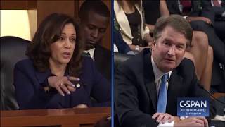 Exchange between Sen Harris and Judge Kavanaugh on Mueller Investigation CSPAN [upl. by Ardnaek]