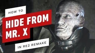 Resident Evil 2 Remake  How to Hide From Mr X [upl. by Elaval]