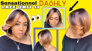 LET US SEE 23 Sensationnel Dashly Synthetic Hair Wig Review  Lace Unit 11 Wig  HOT for Summer [upl. by Navar]