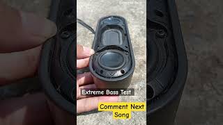 Tribit Xsound Go Bass Test 🔥 bass test speaker extreme bass test subwoofer [upl. by Olatha]