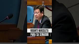 Para sa Senador  Congressman Rodante Marcoleta  saraduterte marcoleta duterte pdp manilabay [upl. by Nosde110]