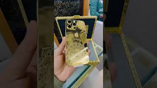 iPhone 16 pro max 24k gold edition 😇😇foryou tiktok automobile viralvideo popular [upl. by Bocoj]