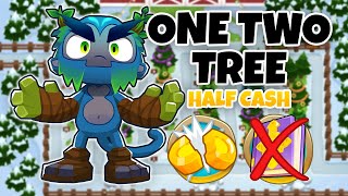 One Two Tree HALF CASH Guide  No Monkey Knowledge  BTD6 [upl. by Iru314]