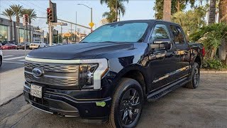 Certified 2023 Ford F150 Lightning North Hills Los Angeles Pasadena CA P42811A [upl. by Neona]