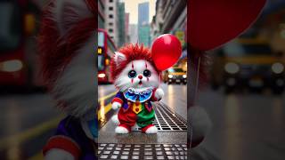 El gato payaso catvideos historiasdegatos catvideoscartoon gatoanimador aicatstories [upl. by Calley305]