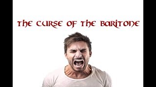 Singing Tips  The Curse of The Baritone Advice For Baritones [upl. by Nedyah]