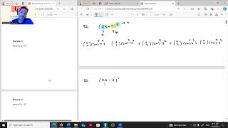 Binomial expansion applying the formula [upl. by Khajeh775]