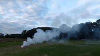 Impressive Smoke Bomb Caramelised Sugar  Potassium Nitrate [upl. by Maples]