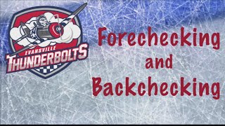 Hockey 101 Forechecking and backchecking [upl. by Otilia]