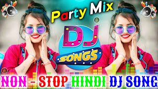 Hindi dj songs 2024  Party Mix Songs 🥀 Dj Hard Bass 🔥  Nonstop Dj Song  Bollywood Remix song 2024 [upl. by Philemol140]