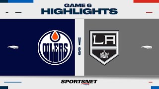 NHL Game 6 Highlights  Oilers vs Kings  April 29 2023 [upl. by Nalahs]