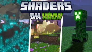 How to Install Minecraft Bedrock Shaders on Xbox Consoles Tutorial [upl. by Ecargyram580]