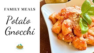 Easy homemade potato gnocchi recipe [upl. by Ydnik]