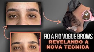 Entenda a Micropigmentação de Sobrancelhas com Efeito Shadow  VOGUE BROWS  Aprenda comigo  brow [upl. by Uchida]