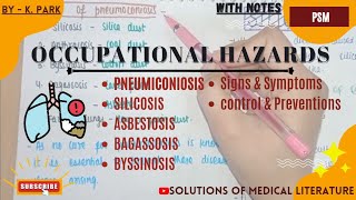 Pneumoconiosis  Occupational disease  Community Medicine lecture [upl. by Ahsiekar713]