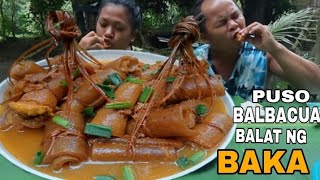 PUSO BALBACUA BALAT NG BAKA lutongbahayrecipe [upl. by Wahl632]