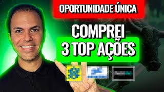 Comprei 3 TOP ações BARATAS para minha aposentadoria [upl. by Halimeda973]