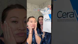 TESTING NEW CERAVE SKINCARE 🇨🇦 acnepositivity skincare skincareroutine [upl. by Clemen]