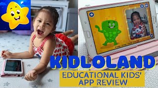 Kidloland Educational Kids App Review  Giveaway  Nadine Smith [upl. by Nneb]