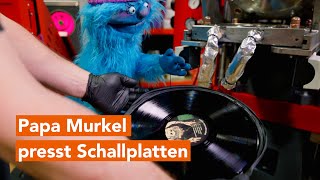 Wir erfahren mit Papa Murkel wie Schallplatten gepresst werden [upl. by Yrot]