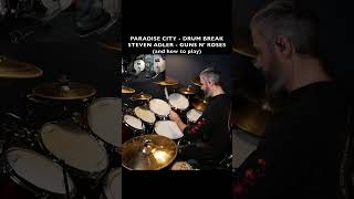 LEARN THE DRUMS OF “PARADISE CITY” by Guns n Roses  STEVEN ADLER [upl. by Dimo972]