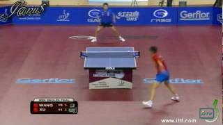 2012 Qatar Open msf WANG Hao  XU Xin Full MatchShort Form [upl. by Celio]