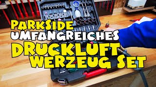 Lidl  PARKSIDE® Druckluft Set  Vorstellung und Tipps [upl. by Assilav922]